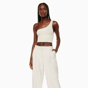 Aritzia | Babaton Sculpt Knit One-Shoulder Cropped Tank